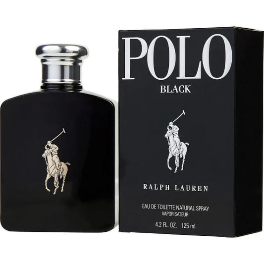 RALPH LAUREN Men's Polo Black Eau de Toilette Spray